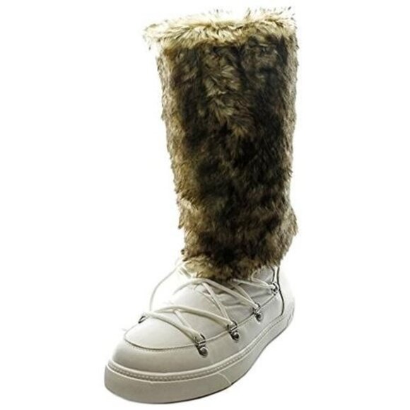 INC International Concepts Women White Winter Boot 8M US New In Box - Picture 4 of 9